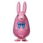 Ходячий шар розовый кролик 25"/64 см с гелием